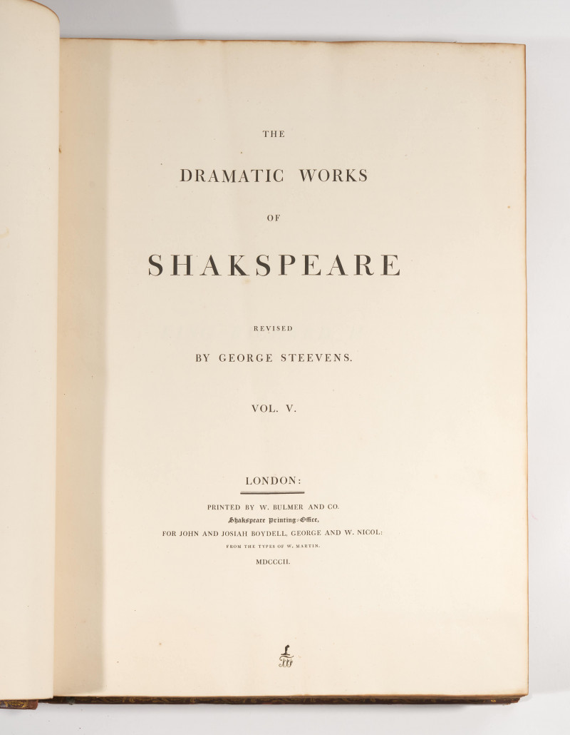 The Dramatic Works of Shakespeare