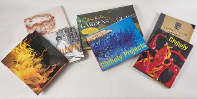Collection of Dale Chihuly Books
