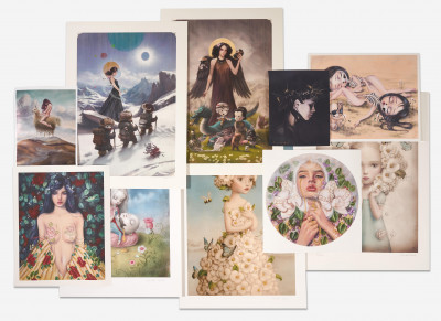 50 Signed Prints from The Keryn Redstone Collection