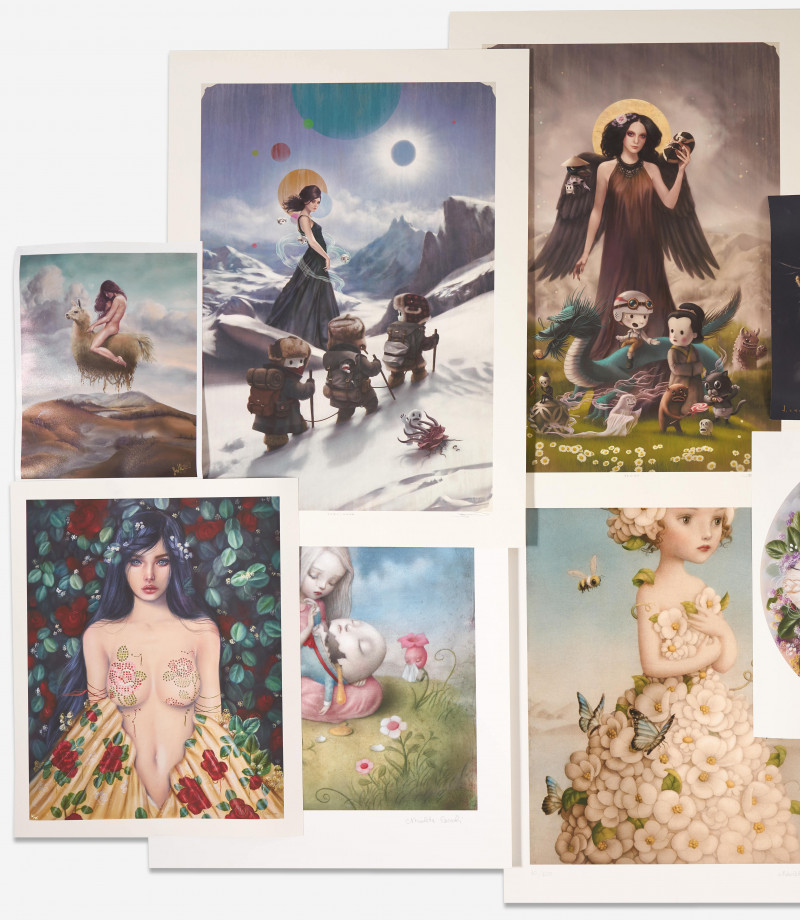 50 Signed Prints from The Keryn Redstone Collection
