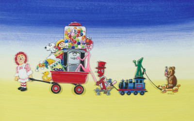 Image for Lot Unknown Artist - Untitled (Toy Parade)