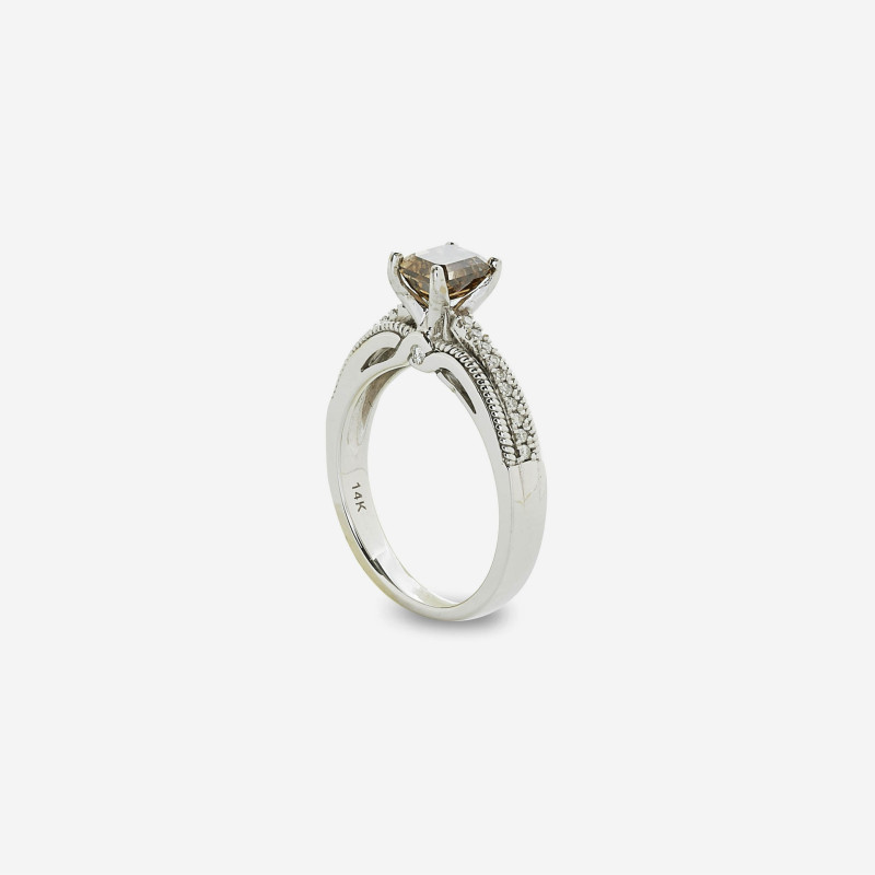 1.06 ct Chameleon Diamond Ring