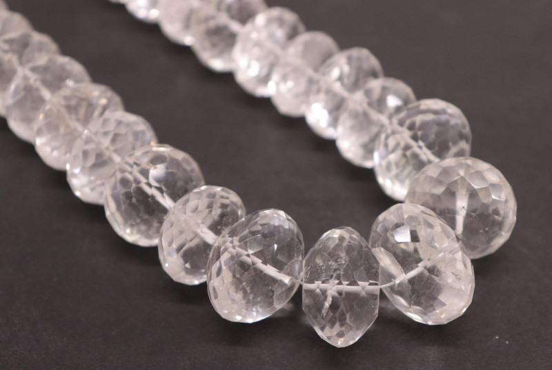 Art Deco Crystal Quartz Necklace