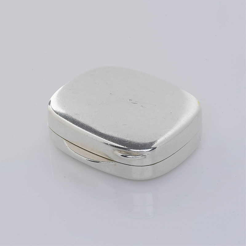 Tiffany &amp; Co Sterling Silver Pill Box