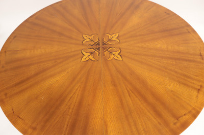Art Deco Inlaid Extension Dining Table, c 1930