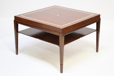 Image for Lot French 1940's Inlaid Mahogany Coffee Table