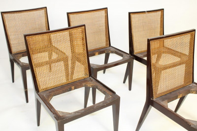 6 Edward Wormley for Dunbar Side Chairs, c.1960