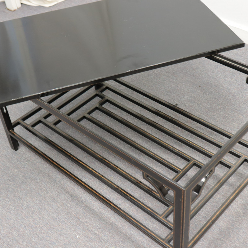 Niermann Weeks Lacquered Steel Cocktail Table