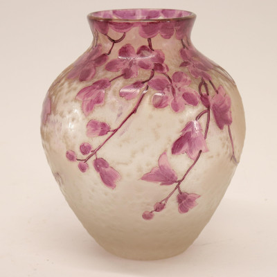 Image for Lot Legras Art Glass Vase