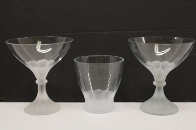 17 Small Glasses &amp; Decanters; Copier, Orrefors