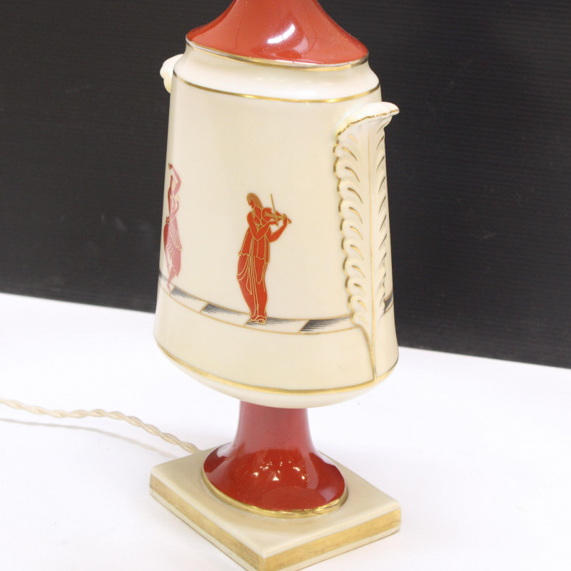 Gio Ponti for Richard Ginori Porcelain Lamp