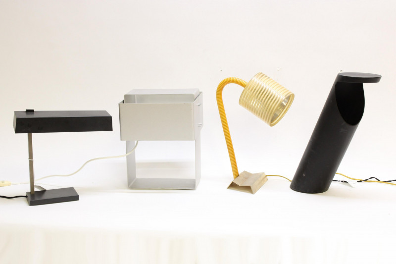 4 Modernist Desk Lamps