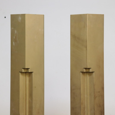 Kazuhide Takahama, Pair Totem Floor Lamps, c.1975