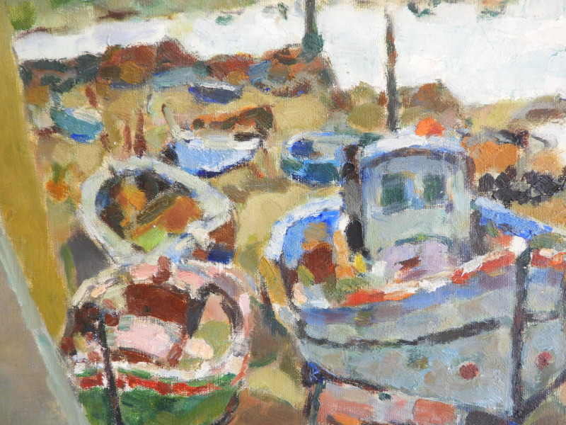 Alfred Chagniot - Beached Boats