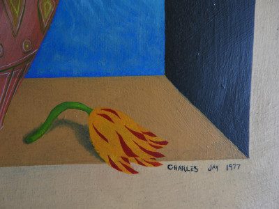 Charles Jay - Floral Still Life, 1977