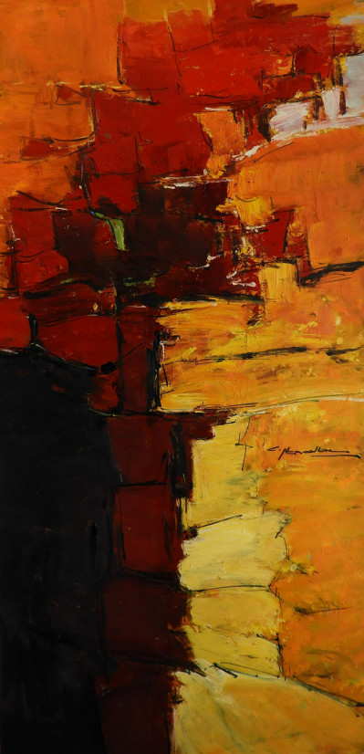 Image for Lot Christian Nesvadba - Blocks of Red &amp; Yellow
