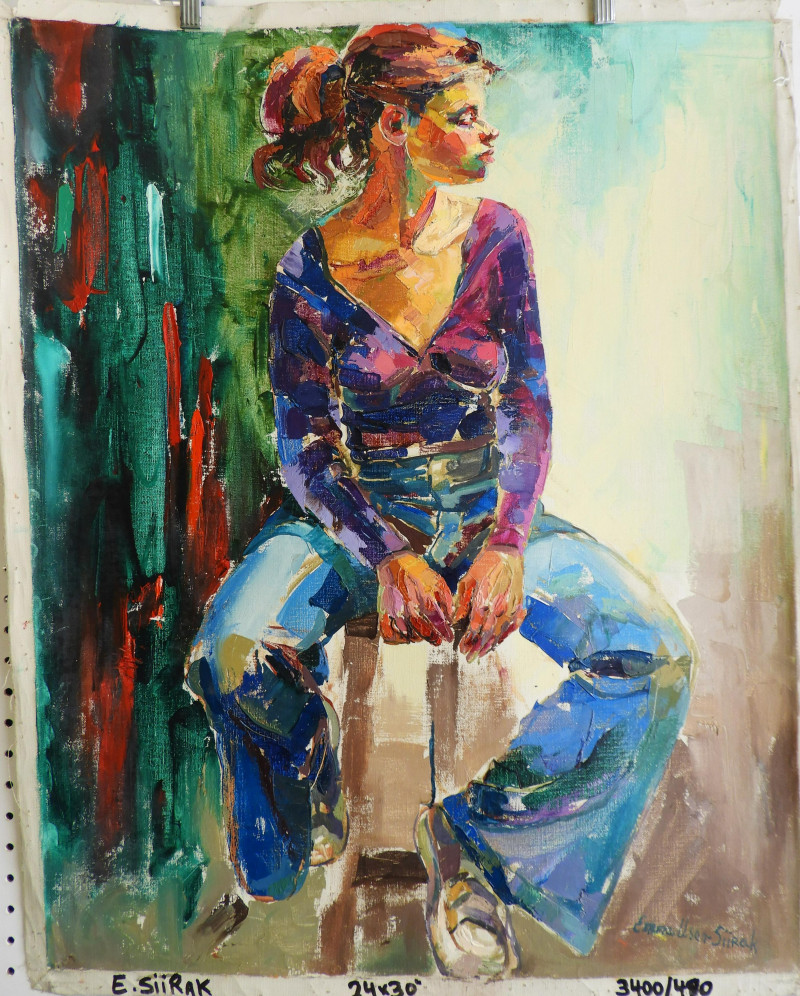Emma Usen Siirak - Abstract Portrait