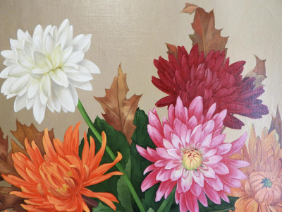Joan B. N. Van Gent - Chrysanthemum Still Life I