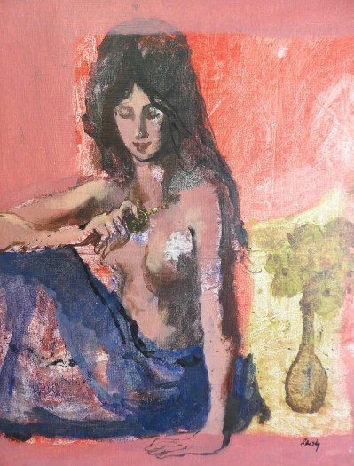 Lou Zansky - Topless Woman