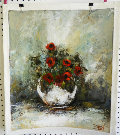 Manuel Monton Bunuel - Expressionist Floral I