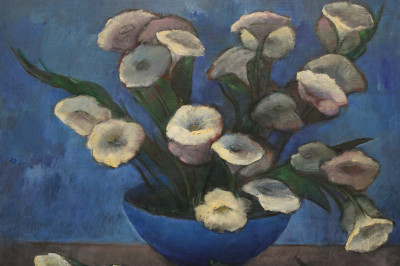 Marjorie Bishop, The Blue Bowl, O/C