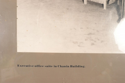Photo at Office Chanin Building &amp; Chair Book Plate
