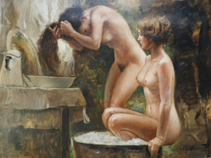 Pier Germani - Bathing Nudes