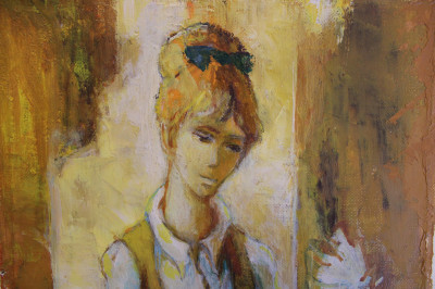 Robert Aillaud Ayo - Girl in Yellow