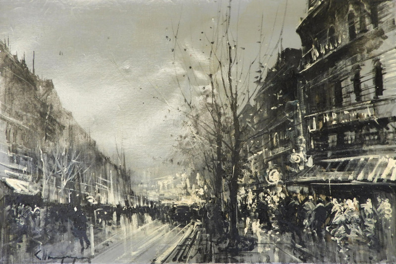 Simonetti (Champignon) - Parisian Street Scene