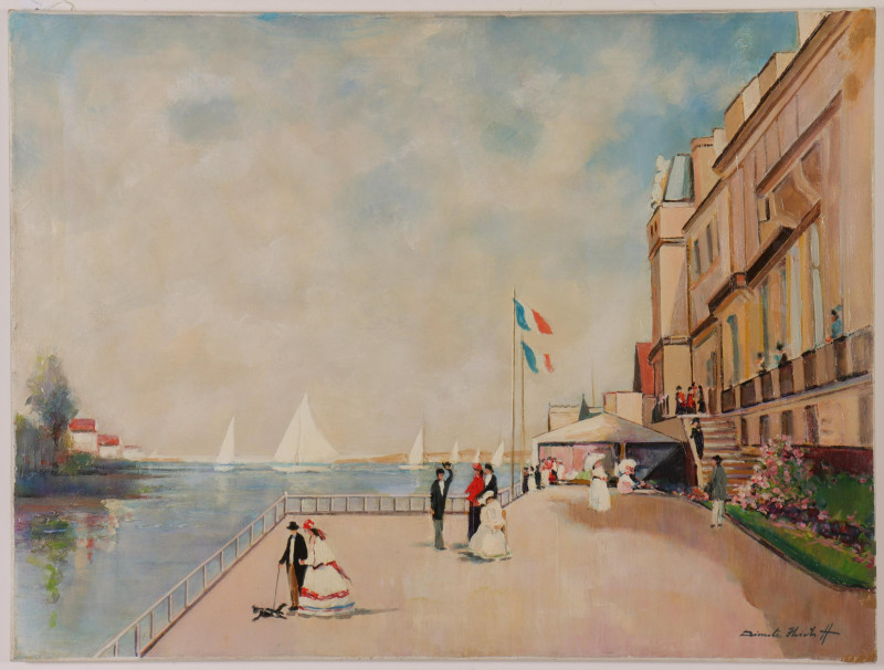 Dimitri Hristoff - Impressionist Seaside Sc