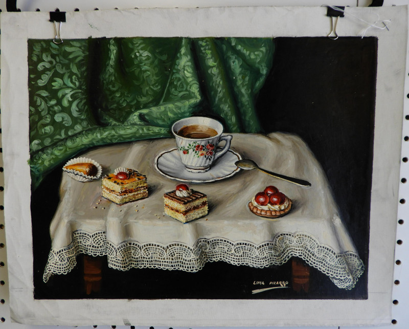 Lima Pizarro - Still Life with Pastries