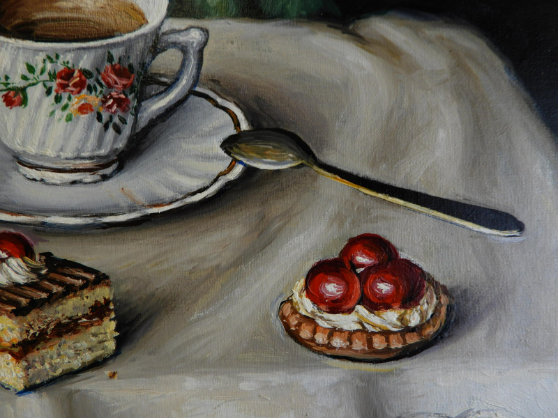 Lima Pizarro - Still Life with Pastries