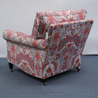 George Smith Upholstered Club Chairs