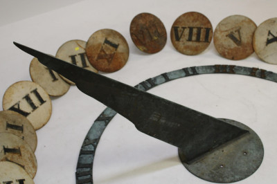 Bronze &amp; Cast Iron Sundial Parts