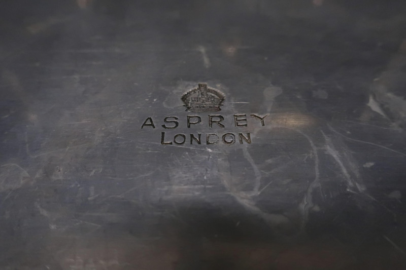 Asprey of London Silverplate Warming Stand