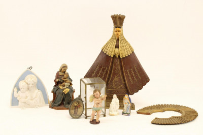 Image for Lot Group of Madonna &amp; Child and Other Items