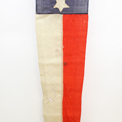 American 13-Star Ship's Pennant Flag, Bridgman