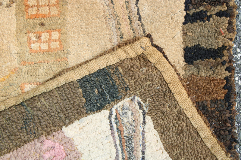 4 Small Hooked Rugs, First half 20th C.