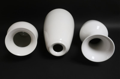 4 KPM Large Porcelain Vases