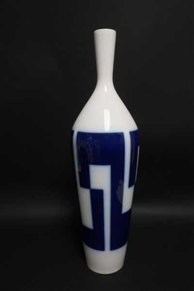 4 KPM Large Porcelain Vases