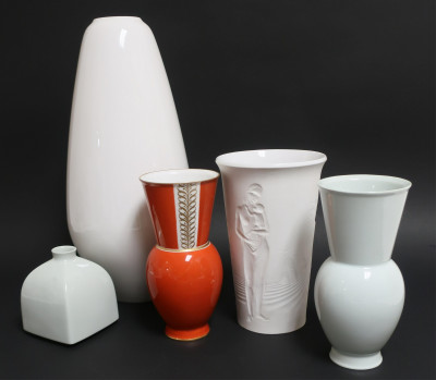 Image for Lot 5 Various Modern KPM Porcelain Vases