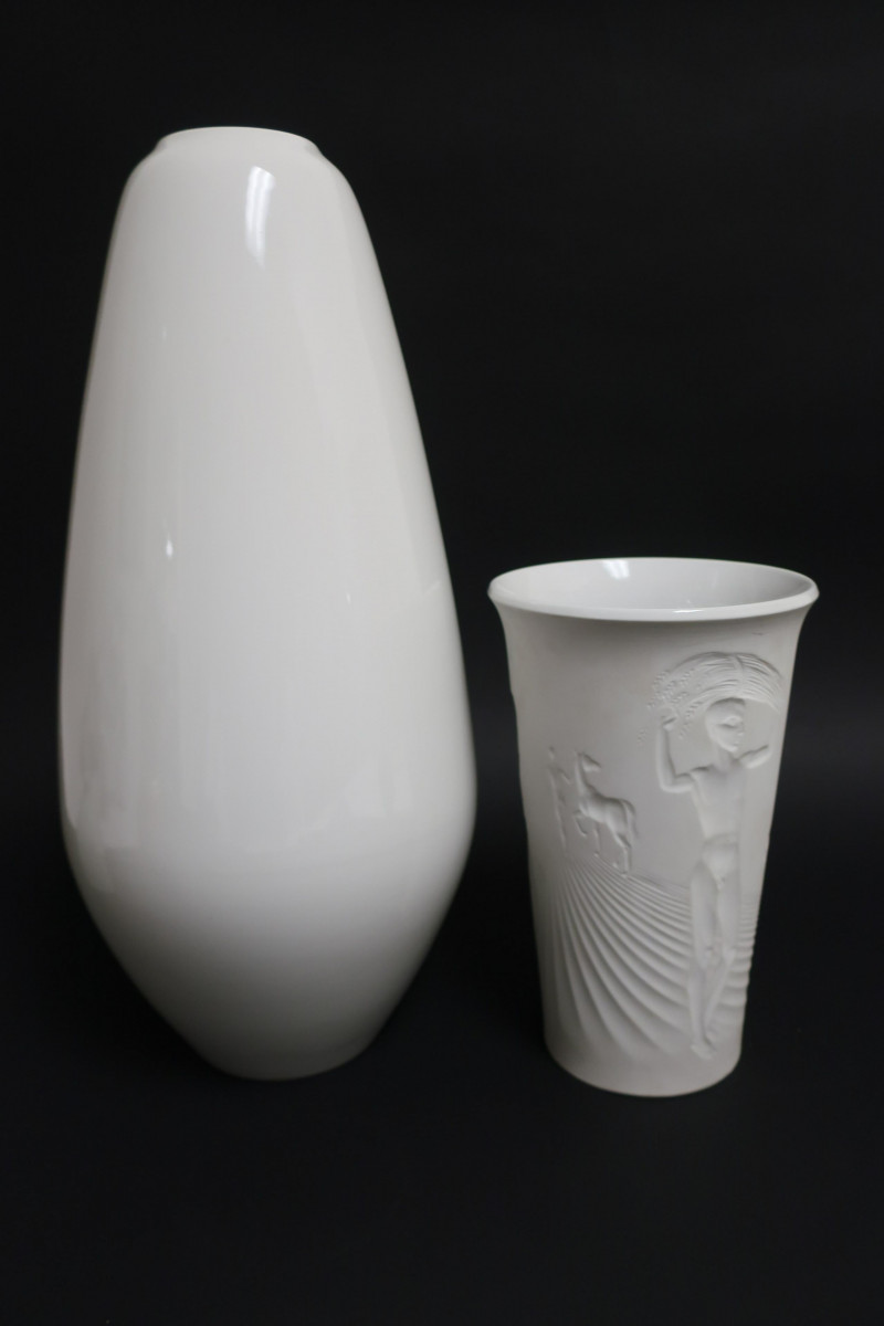 5 Various Modern KPM Porcelain Vases