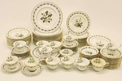 Image for Lot Royal Worcester Porcelain Dinner Service, Bernina