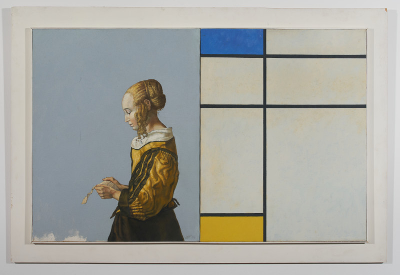 Emilio Falero - Vermeer and Mondrian