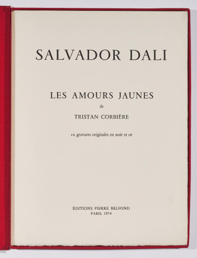 Salvador Dali - Les Amours Jaunes