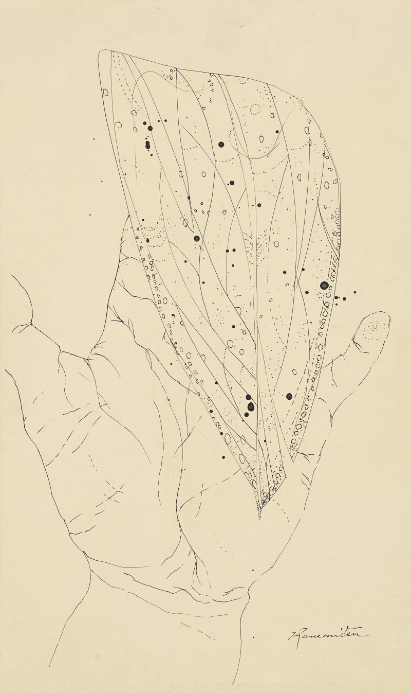 Matsumi Kanemitsu - Insect Wing and Hand