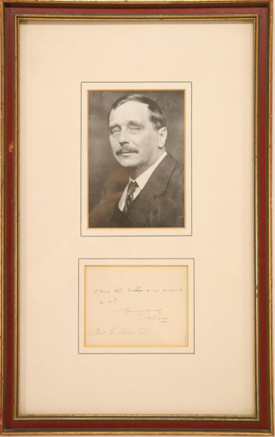 Image for Lot H.G. Wells, notation, c. 1901 - 1909