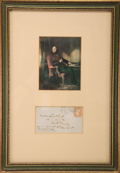 Image for Lot Dickens,Postal Letter, Captain Lockhart