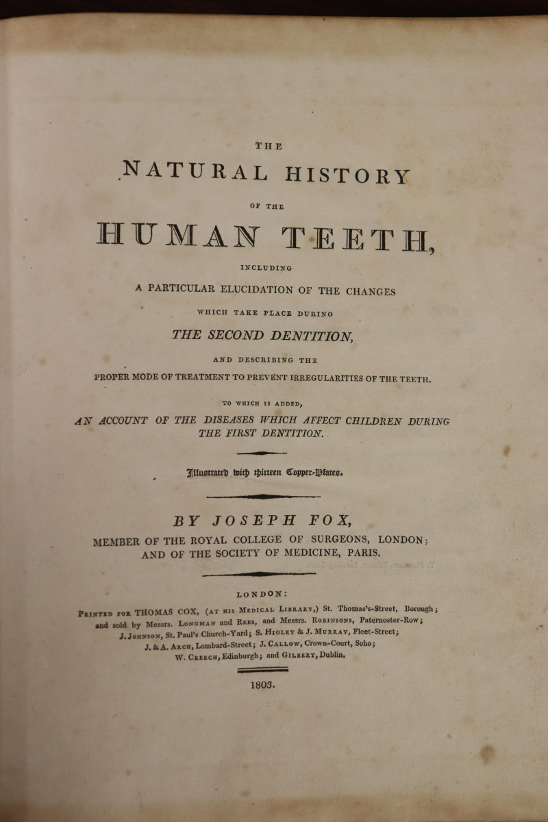 17 Vols Phrenology, Fox's Nat. History Human Teeth