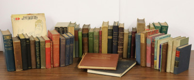 Image for Lot 50 Vols Vintage Leather Bindings